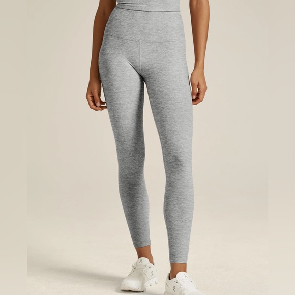 Beyond Yoga Spacedye Caught In The Midi High Waist Legging + Racerback Crop Tank - Picture 2 of 4